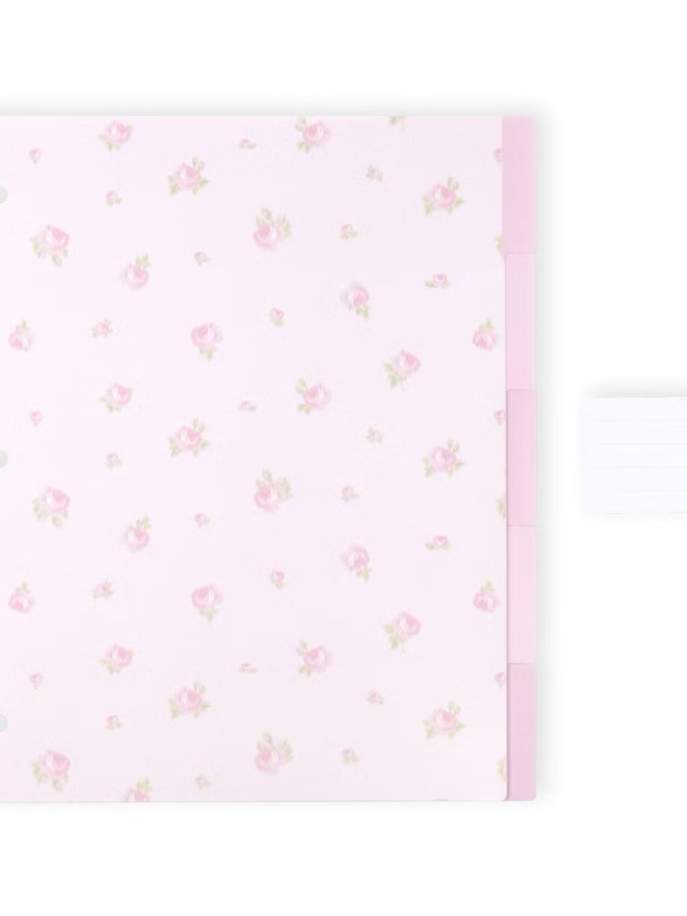 LoveShackFancy x Target Yoobi Blooming Heirloom 1” Binder and 5-Tab Dividers - Picture 3 of 5